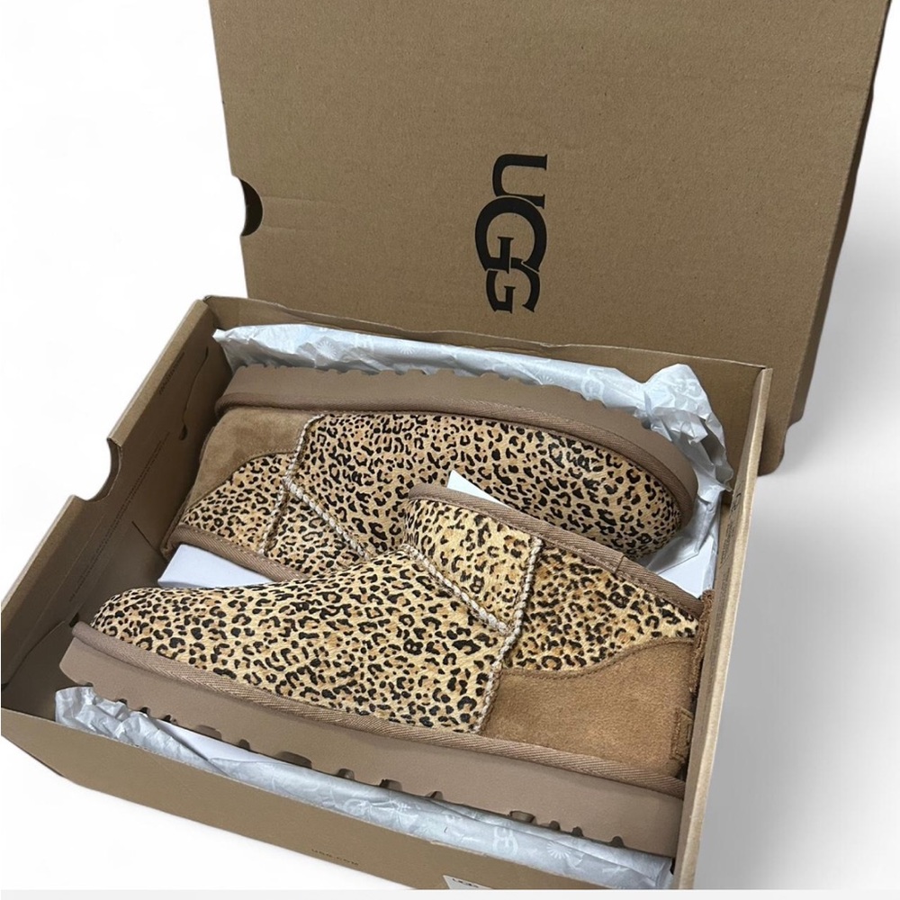 UGG Speckles Ultra Mini in chestnut NEW